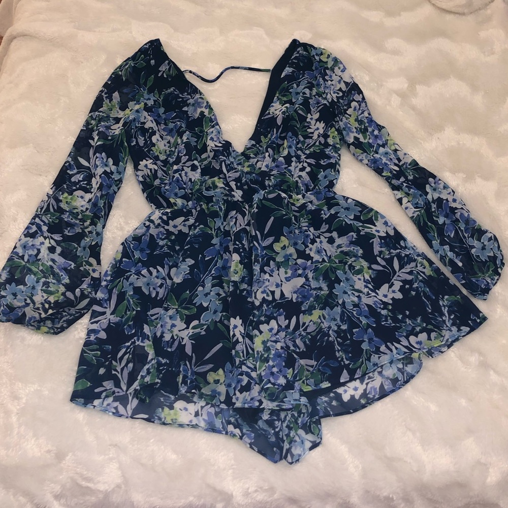 Floral romper